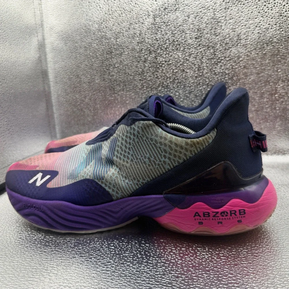 Size 13 New Balance FuelCell Rebel v2 Mens Purple Good Running Shoes MRBLTH1